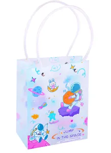 Пакет А5 20,5*16*9 "Космонавт", пластик, ассорти