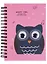 Блокнот на пружине Совы с бегающими глазками (160стр) (15х11) — 2554214 — 1