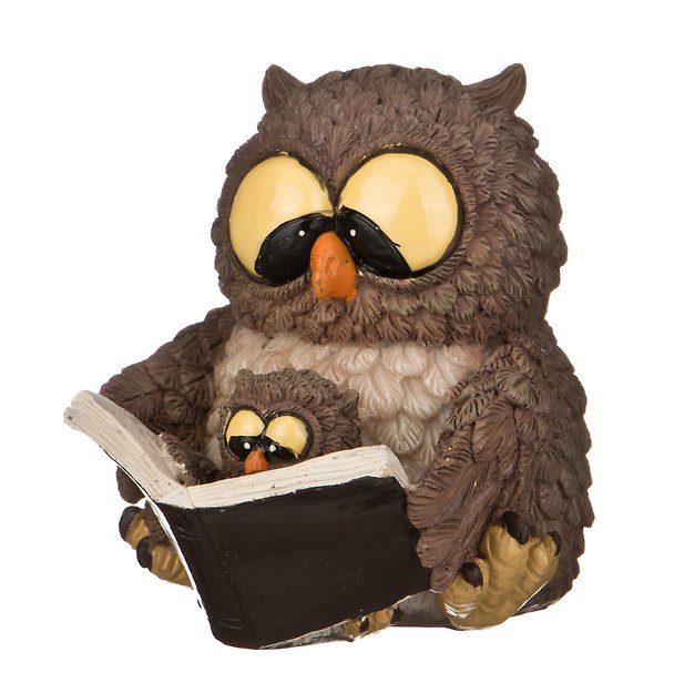 Фигурка Сова с книгой 9см  (537-292) 2545567 — 1