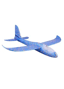 Игрушка пенопластовая, Schreiber, САМОЛЁТ кабина и корпус с подсветкой, 4 цвета в ассортименте