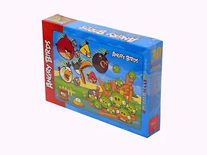 Пазлы maxi 30 элементов А4 Angry Birds (30П34_10395) (21х29) (коробка)