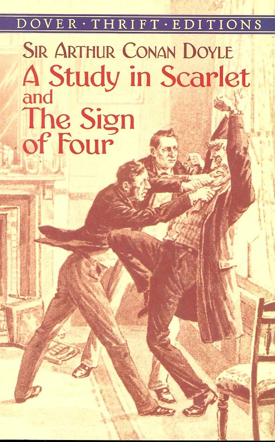 Книга A Study in Scarlet and the Sign of Four (Артур Конан Дойл) — 1