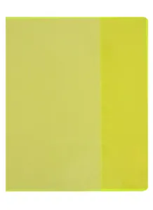 Обложка для тетрадей "Neon" желтая