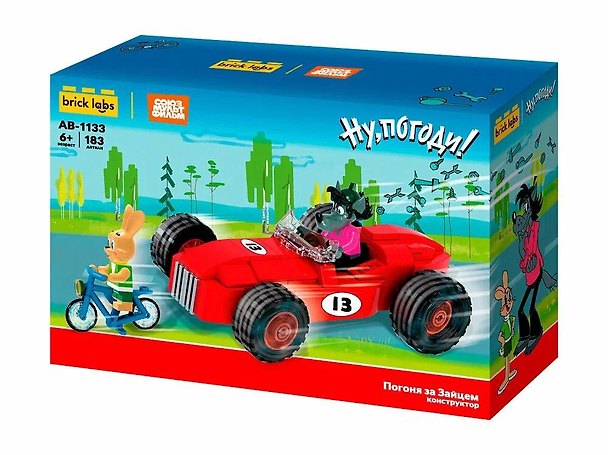 Конструктор Brick Labs Союзмультфильм: "Погоня за Зайцем" 3184285 — 1