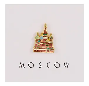 Значок Покровский собор (Москва) (металл) (4627077843260) 3108879