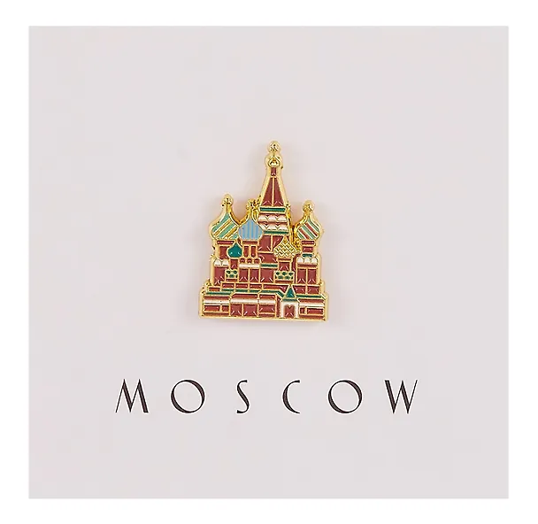 Значок Покровский собор (Москва) (металл) (4627077843260) 3108879 — 1