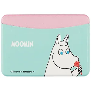Чехол для карточек горизонтальный MOOMIN Муми-тролль с цветочком (МТЧ2021-03)