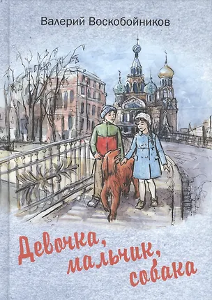 Книга Девочка, мальчик, собака (Валерий Воскобойников)