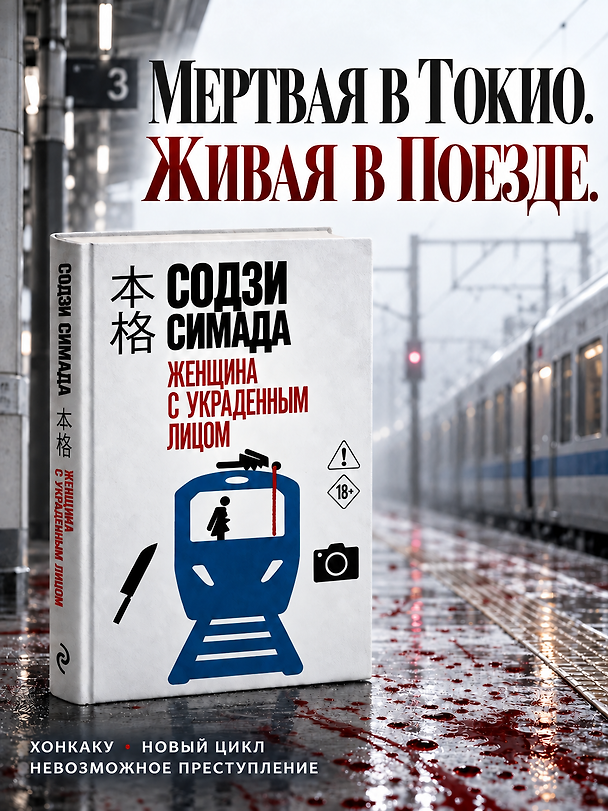 Книга Женщина с украденным лицом (#1) (Содзи Симада) — 1
