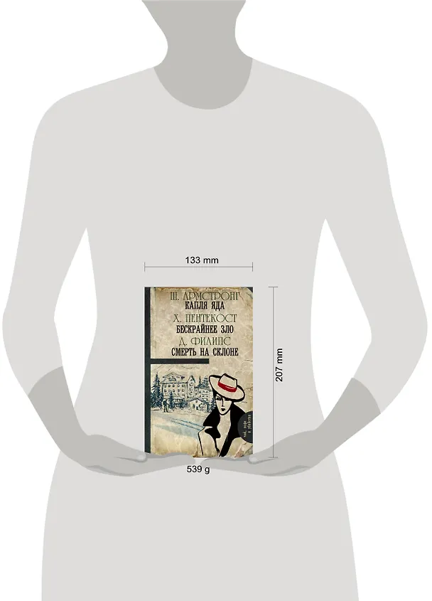 Книга Капля яда. Бескрайнее зло. Смерть на склоне (Шарлотт Армстронг) — 4