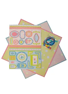 Набор для творчества Silwerhof Скрапбукинг HOBBY бумага для скрапбукинга Декор 2шт 30,5*30,5см)