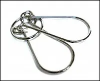 Головоломка металлическая коричневая (002499)