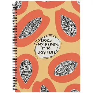 Тетрадь в клетку Be Smart, "Fruits. Папайя", А4, 96 листов 2900062