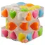 Головоломка Кубик с рельеф. гран. Сердце (3х3) (5,5х5,5) (коробка) — 2523513 — 2