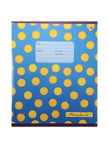 Тетрадь в клетку Unnika, "Милый орнамент", 12 листов, в ассортименте