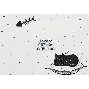 Папка-конверт «Sad cat», А4