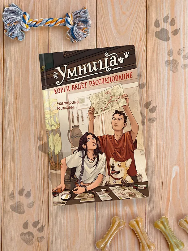 Книга Умница. Корги ведёт расследование (Екатерина Минаева) — 7