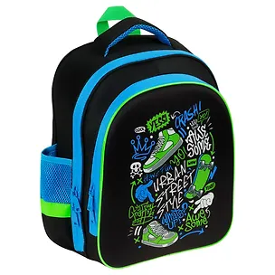 Ранец "Crash" 2 отделения, 35*29*12 см, 2 кармана, анатомическая спинка 3107520