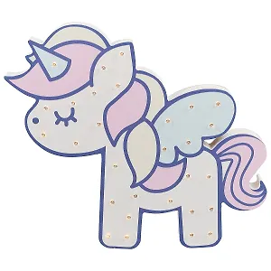 Светильник LED Единорог с крыльями(МДФ)(30х26)