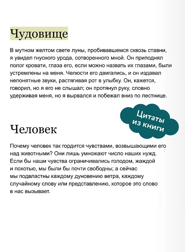Книга Франкенштейн, или Современный Прометей. Коллекция Аны Награни (Мэри Шелли) — 7
