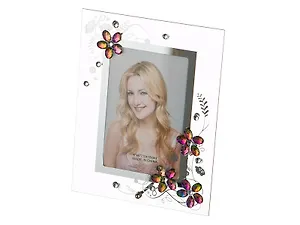 Фоторамка со стразами для фото 10х15 (18х22) (стекло) (502-312)