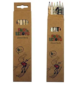 Карандаши цветные Recycled, 6 цветов