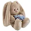 Игрушка мягкая Budi Basa, Зайка Ми с голубой лошадкой (малыш), 13см — 2680171 — 2