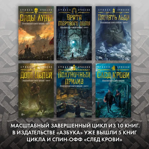Книга Малазанская книга павших. Книга 5. Полуночный прилив (Стивен Эриксон) — 6