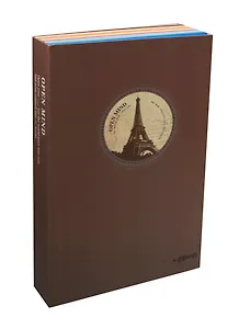 Блокнот «Эйфелева башня» А6, с круглой картинкой, Карамба
