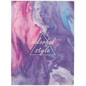 Папка с файлами «Colorful style violet», А4