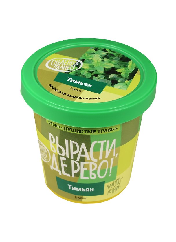 Набор для выращивания растений, Вырасти, Дерево! Тимьян zk-037 2520600 — 1