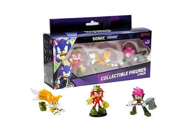 Sonic Prime фигурка 3 шт в коробке с окном:вид 3, (5х22х13), (SON2021-C) 3083501 — 1