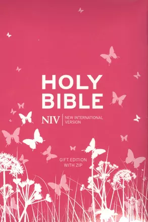 New International Version Holy Bible (серебр. срез) (ПИ) (футляр) — 2396043 — 1