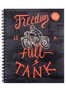 Тетрадь в клетку Listoff, "Фрирайд", 96 листов, в ассортименте