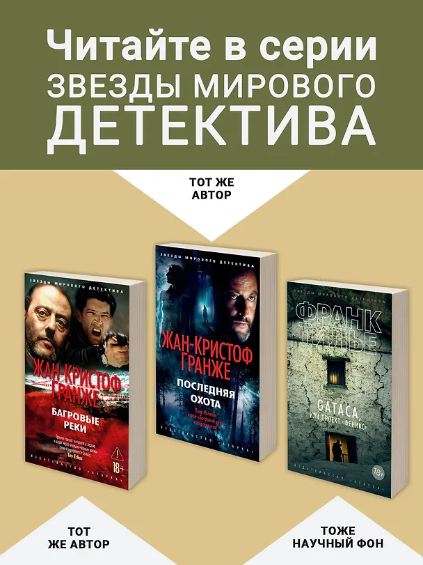 Книга Полет аистов (Жан-Кристоф Гранже) — 6