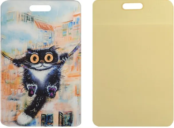 Чехол для карточек Cat in the City (Качели) 2482591 — 2