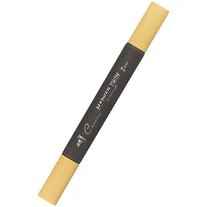 Маркер художественный "Сонет" охра светлая, двухсторон., тонк. и широк.долото, Сонет