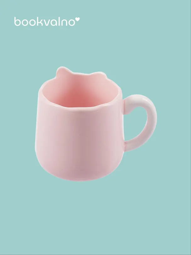 Кружка с ушками Кошка (керамика) (500мл) 3088906 — 2