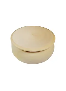 Заготовка Шкатулка круглая № 4 (HY110029) (h=4,5см) (d=8,5см) (дерево) (упаковка)