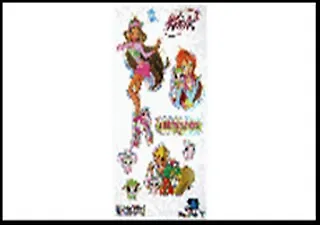 Наклейки, WINX PVC STICKER, 9х16 (арт. 10547) 2287929 — 2
