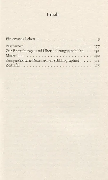 Книга Ein ernstes Leben () — 2