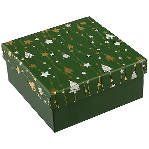 Подарочная коробка «Ёлочки», маленькая