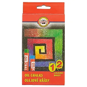 Пастель масляная «Gioconda», Koh-I-Noor, 12 цветов