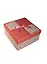 Коробка подарочная 20*20*9,5см, картон, декор.бант, розовая, Хансибэг — 230124 — 2