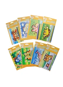 Набор д/творч. Цветной песок (панно) (95248) (15,2х10,2см) (песок/6цв.) (Color Puppy) (в ассорт.) (3+) (упаковка)