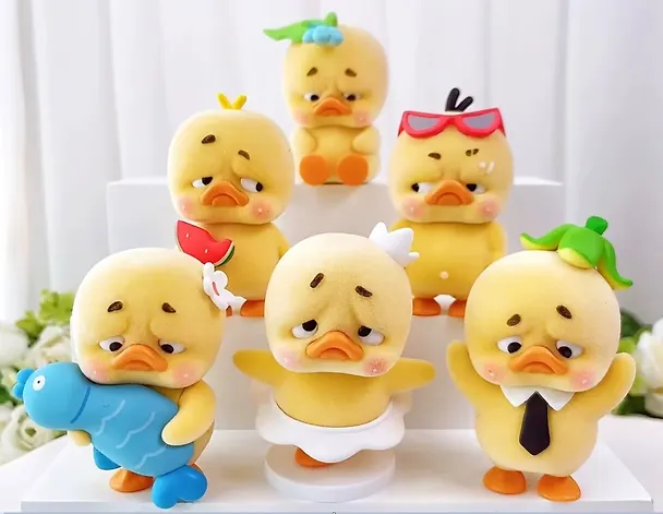 Коллекционная фигурка "Расстроенная утка" 6,5см, Blind Box, 1983 Toys, 15+ 3159177 — 10