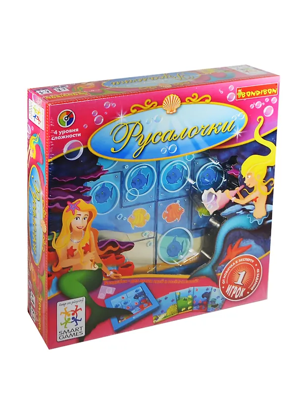 Bondibon/Бондибон Логическая игра Русалочки" ВВ0894" 2422781 — 1