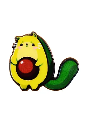Значок Авокадо Кот (акрил) 2824352