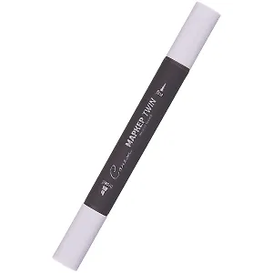 Маркер художественный "Сонет" пастельно-сирен., двухсторон., тонк. и широк.долото, Сонет