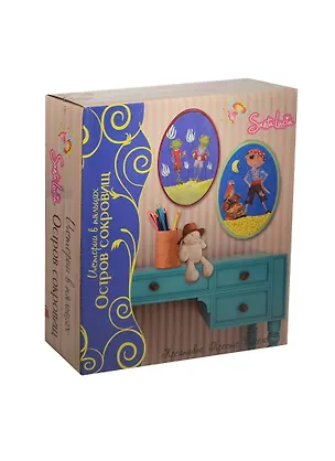 Набор для творчества Santa Lusia Истории в пяльцах Остров сокровищ 2443490